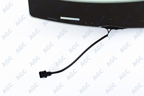 Фото MGC HYUNDAI SONATA 2005- Стекло ветровое Зеленое/Голубая полоса -С обогревом зоны дворников-VIN