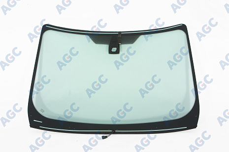 Фото MGC FORD KUGA 2008- Стекло ветровое Зеленое -С полным обогревом-ДД-VIN-Доп.обор- Изм.полож.держ.зерк+Изм.шелк