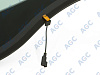Фото MGC FORD FOCUS III 2011- Стекло ветровое Зеленое - Solar control -С полным обогревом-ДД-VIN-Доп.обор-Изм.шелк