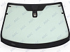 Фото MGC FORD FIESTA VI 3D-5D ХБ 2013-2019 Стекло ветровое Зеленое + Шумоизоляция -С полным обогревом-ДД круглый-VIN-Доп.обор- Изм.шелк