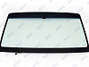 Фото MGC MITSUBISHI PAJERO III/PAJERO IV/SHOGUN 2003-2007 Стекло ветровое Зеленое/Голубая полоса -С обогревом зоны дворников