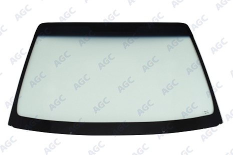 Фото MGC KIA SPECTRA 4D СЕД/ХБ (ИЖЕВСК) 2005-2011- Стекло ветровое Зеленое/Голубая полоса -Изм.разм