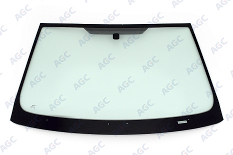 Фото NDG FORD MONDEO 2003- Стекло ветровое Зеленое - Solar Control -VIN- Изм.шелк (б/молдинга)