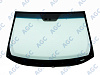 Фото MGC HYUNDAI iX35 2013- Стекло ветровое Зеленое/Голубая полоса -С обогревом зоны дворников-ДД-VIN