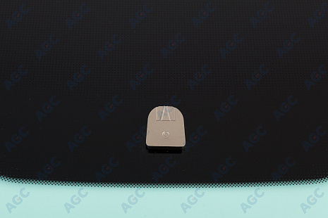 Фото MGC KIA SOUL 2009- Стекло ветровое Зеленое/Голубая полоса + Solar control