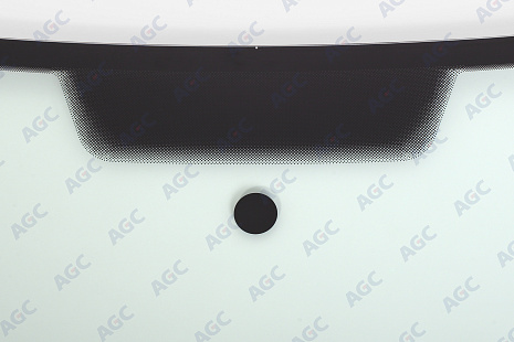 Фото NDG VOLKSWAGEN JETTA 2005- Стекло ветровое Зеленое - Solar Control -VIN-Нижний молдинг -Изм.полож.Держ.Зерк