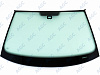 Фото AGC VOLKSWAGEN GOLF V 2003- Стекло ветровое Зеленое - Solar control -ДД-VIN-Инкапс- Изм.шелк