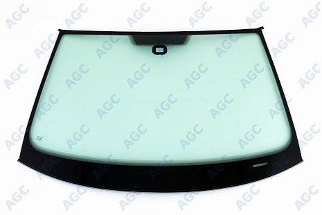 Фото AGC VOLKSWAGEN GOLF V 2003- Стекло ветровое Зеленое - Solar control -ДД-VIN-Инкапс- Изм.шелк