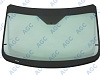Фото MGC FORD TRANSIT V363 выс. 2014- Стекло ветровое Зеленое - Solar control -С полным обогревом-VIN- Держ.зерк- Инкапс