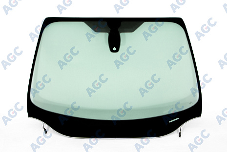 Фото MGC FORD FOCUS III 2011- Стекло ветровое Зеленое - Solar control -С полным обогревом-ДД-VIN-Доп.обор-Изм.шелк