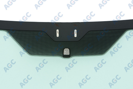 Фото MGC FORD FOCUS III 2011- Стекло ветровое Зеленое - Solar control -С полным обогревом-VIN-Доп.обор-Изм.шелк