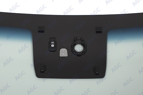Фото MGC GENESIS GV70 2020- Стекло ветровое Зеленое/Голубая полоса + Шумоизоляция -ДД -Датч.влажн -VIN -Доп.обор