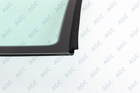 Фото MGC БЕЗ РГ! VOLKSWAGEN JETTA 2005- Стекло ветровое Зеленое - Solar control -ДД-VIN-Инкапс- Изм.шелк