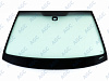 Фото MGC SKODA OCTAVIA A5 2004- Стекло ветровое Зеленое/Серая полоса + Solar control -ДД-VIN-Инкапс- Изм.шелк