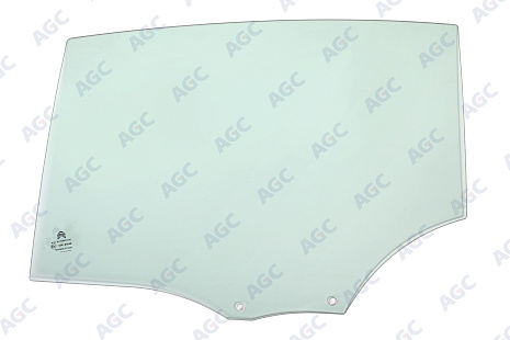 Фото AGC CITROEN C4 4D СЕД 2010- Стекло задн.дв.опуск левое Зеленое - Solar Control