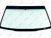 Фото MGC TOYOTA RAV-4 II 2000- Стекло ветровое Зеленое/Голубая полоса -VIN- Изм.шелк