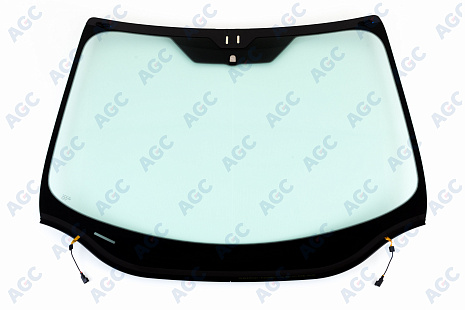 Фото MGC FORD FOCUS III 2011- Стекло ветровое Зеленое - Solar control -С полным обогревом-VIN-Доп.обор-Изм.шелк