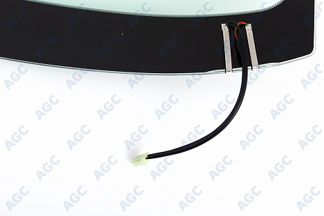 Фото MGC SUBARU FORESTER 2002- Стекло ветровое Зеленое/Зеленая полоса -С обогревом зоны дворников