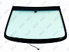 Фото MGC CHEVROLET SPARK 2009-2016/RAVON R2 2016- Стекло ветровое Зеленое/Голубая полоса + Solar control -С обогревом зоны дворников-VIN