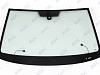 Фото NDG VOLKSWAGEN PASSAT CC 2012- Стекло ветровое Зеленое -С полным обогревом- Место под ДД-VIN- Изм.ДД+Шелк (б/молдинга)