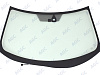 Фото NDG MITSUBISHI OUTLANDER XL/PEUGEOT 4007/CITROEN C-CROSSER 2007- Стекло ветровое Зеленое -С обогревом зоны дворников-Место для ДД- Изм.шелк