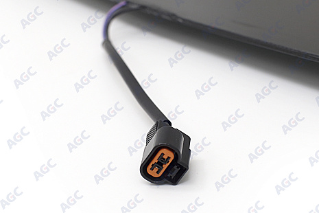 Фото NDG CHEVROLET CAPTIVA/OPEL ANTARA 2006-2016 Стекло ветровое Зеленое/Голубая полоса + Solar control -С обогревом зоны дворников-Место для ДД-VIN- Изм.шелк