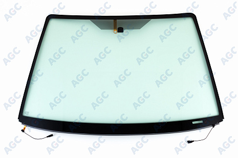 Фото MGC БЕЗ РГ! FORD FOCUS C-MAX 2003- Стекло ветровое Зеленое - Solar control -С полным обогревом-VIN-Доп.обор- Изм.шелк