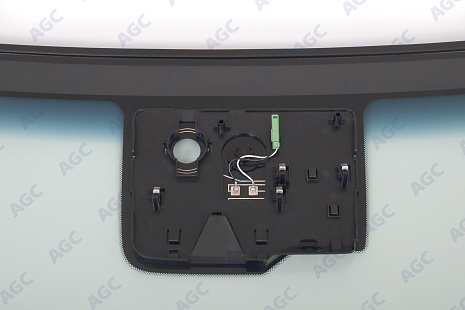 Фото MGC GEELY ATLAS PRO 2021/ BELGEE X70 2024- Стекло ветровое Зеленое - Solar Control - Кам - С обогревом зоны дворн - ДД - VIN - Инкапс
