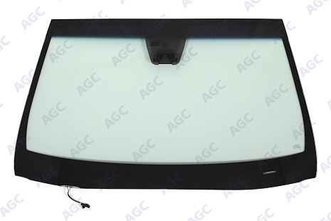 Фото MGC HYUNDAI SANTA FE 2016-2018 Стекло ветровое Зеленое + Solar Control - Кам -С обогревом зоны дворников-ДД- Без Датч.влажн