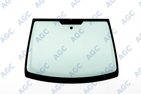Фото БЕЗ РГ! PEUGEOT 107/ TOYOTA AYGO/ CITROEN C1 2005- Стекло ветровое Зеленое - Solar control