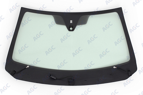 Фото Sisecam RENAULT DUSTER 2021- Стекло ветровое Зеленое - Solar Control -С полным обогревом-ДД-VIN-Изм.держ.зерк