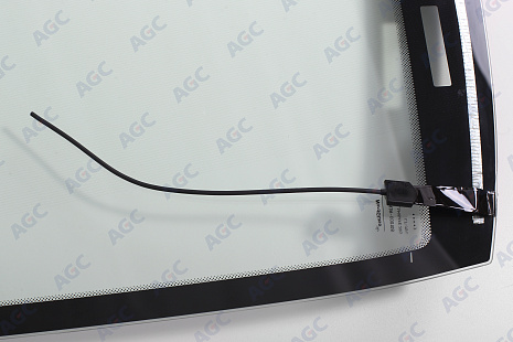 Фото MGC БЕЗ РГ! FORD FOCUS C-MAX 2007- Стекло ветровое Зеленое - Solar Control -С полным Обогревом-Шелк.под ДД-VIN- Изм.шелк (без молдинга)