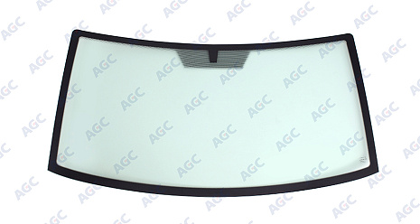 Фото MGC БЕЗ РГ! УАЗ 3163 Patriot NEW Стекло ветровое Зеленое Overtinted - Кант- Без Держ.Зерк