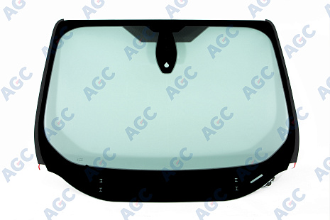 Фото MGC FORD KUGA 2012- Стекло ветровое Зеленое - Solar control -С полным обогревом-ДД-VIN-Инкапс