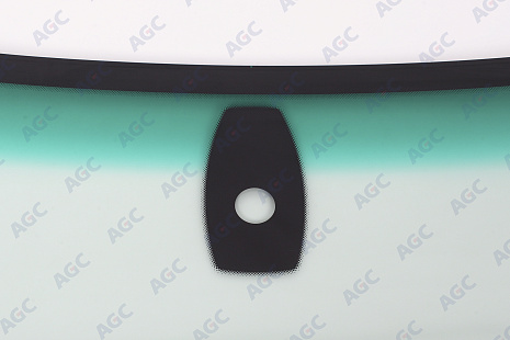 Фото NDG BMW X5 E70 2006-2013 Стекло ветровое Зеленое/Зеленая полоса + Solar control -Место для ДД-VIN- Изм.шелк