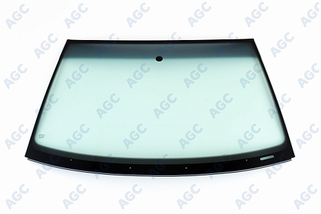 Фото AGC VOLKSWAGEN PASSAT B5 96-/SKODA SUPERB 2002Стекло ветровое Зеленое/Серая полоса -VIN-Инкапс