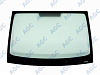 Фото MGC CITROEN BERLINGO/ PEUGEOT PARTNER 2008- Стекло ветровое Зеленое - Solar control -VIN-Инкапс