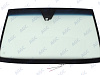 Фото NDG SSANGYONG KYRON 2005-/ACTYON 2006- Стекло ветровое Зеленое/Голубая полоса -С обогревом зоны дворников-Место для ДД-VIN- Изм.шелк