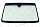 NDG SSANGYONG KYRON 2005-/ACTYON 2006- Стекло ветровое Зеленое/Голубая полоса -С обогревом зоны дворников-Место для ДД-VIN- Изм.шелк
