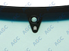 Фото MGC INFINITI EX35/QX50/J50/EL 2007- Стекло ветровое Зеленое/Голубая полоса + Solar control -С обогревом зоны дворников -ДД-VIN-Инкапс