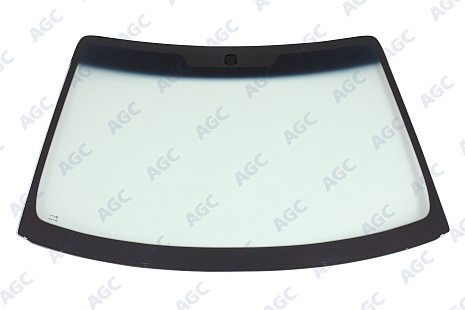 Фото MGC KIA SPECTRA 4D СЕД/ХБ (ИЖЕВСК) 2005-2011- Стекло ветровое Зеленое/Голубая полоса -Изм.разм