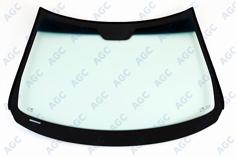 Фото MGC VOLVO XC90 2002- Стекло ветровое Зеленое/Голубая полоса + Solar control -VIN-Инкапс