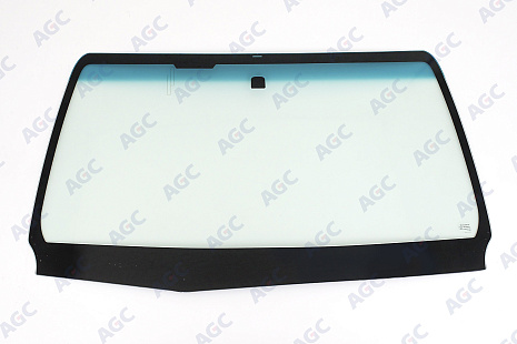 Фото MGC TOYOTA HI-LUX/FORTUNER 2015- Стекло ветровое Зеленое/Зеленая полоса + Solar control - Ант (без скобы)