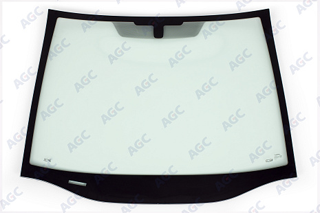 Фото NDG OPEL ZAFIRA 2005- Стекло ветровое Зеленое - Solar Control -VIN (б/молдинга)