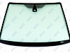 Фото MGC БЕЗ РГ! FORD FOCUS C-MAX 2007- Стекло ветровое Зеленое - Solar control -ДД-VIN-Доп.обор-Изм.держ.зерк+шелк