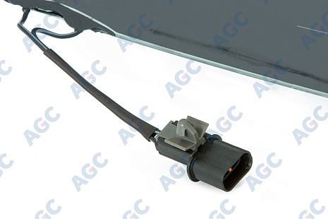 Фото MGC KIA CEED 2006- Стекло ветровое Зеленое - Solar control -С обогревом зоны дворников -ДД-VIN- Изм.шелк