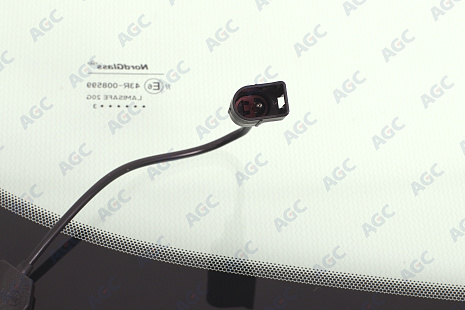 Фото NDG FORD KUGA 2012- Стекло ветровое Зеленое - Solar control -С полным обогревом-VIN - Без молдинга