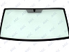 Фото MGC БЕЗ РГ! УАЗ 3163 Patriot NEW Стекло ветровое Зеленое Overtinted - Кант- Держ.зерк