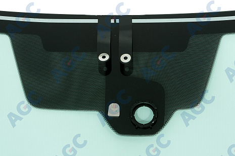 Фото MGC NISSAN QASHQAI P32S 2014- Стекло ветровое Зеленое + Шумоизоляция -С полным обогревом-ДД-VIN-Инкапс