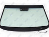 Фото NDG KIA SORENTO 2013- Стекло ветровое Зеленое/Голубая полоса + Solar control -С обогревом зоны дворников-Место для ДД-VIN- Изм.шелк